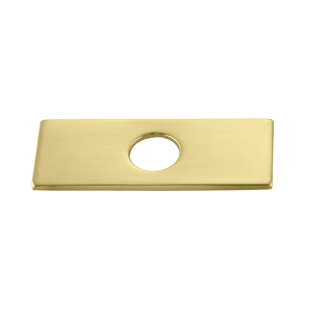 Stainless Steel Faucet Deck Plate – Bathroom Faucet Cover Plate