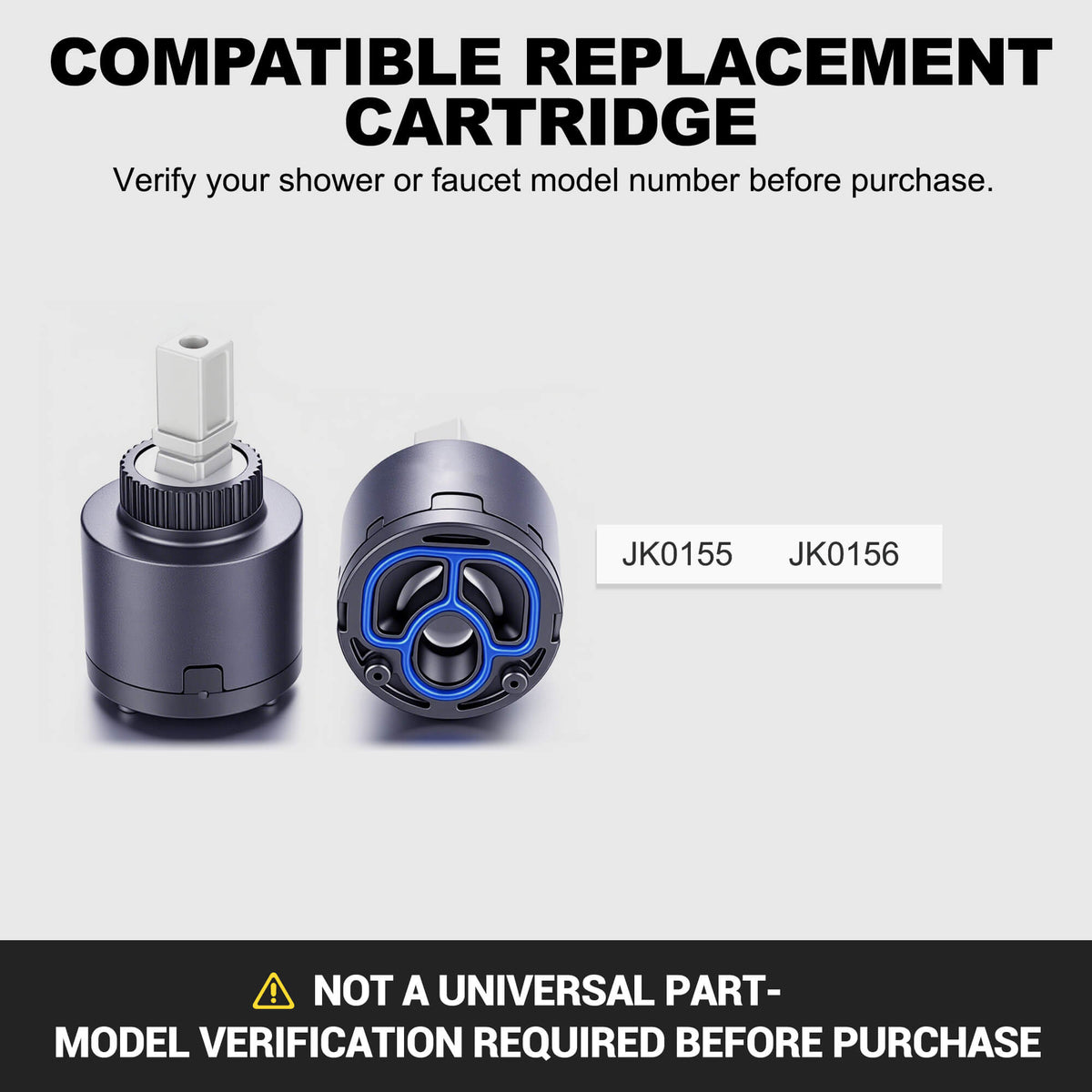 RBROHANT Replacement Cartridge for Shower Valves & Faucets