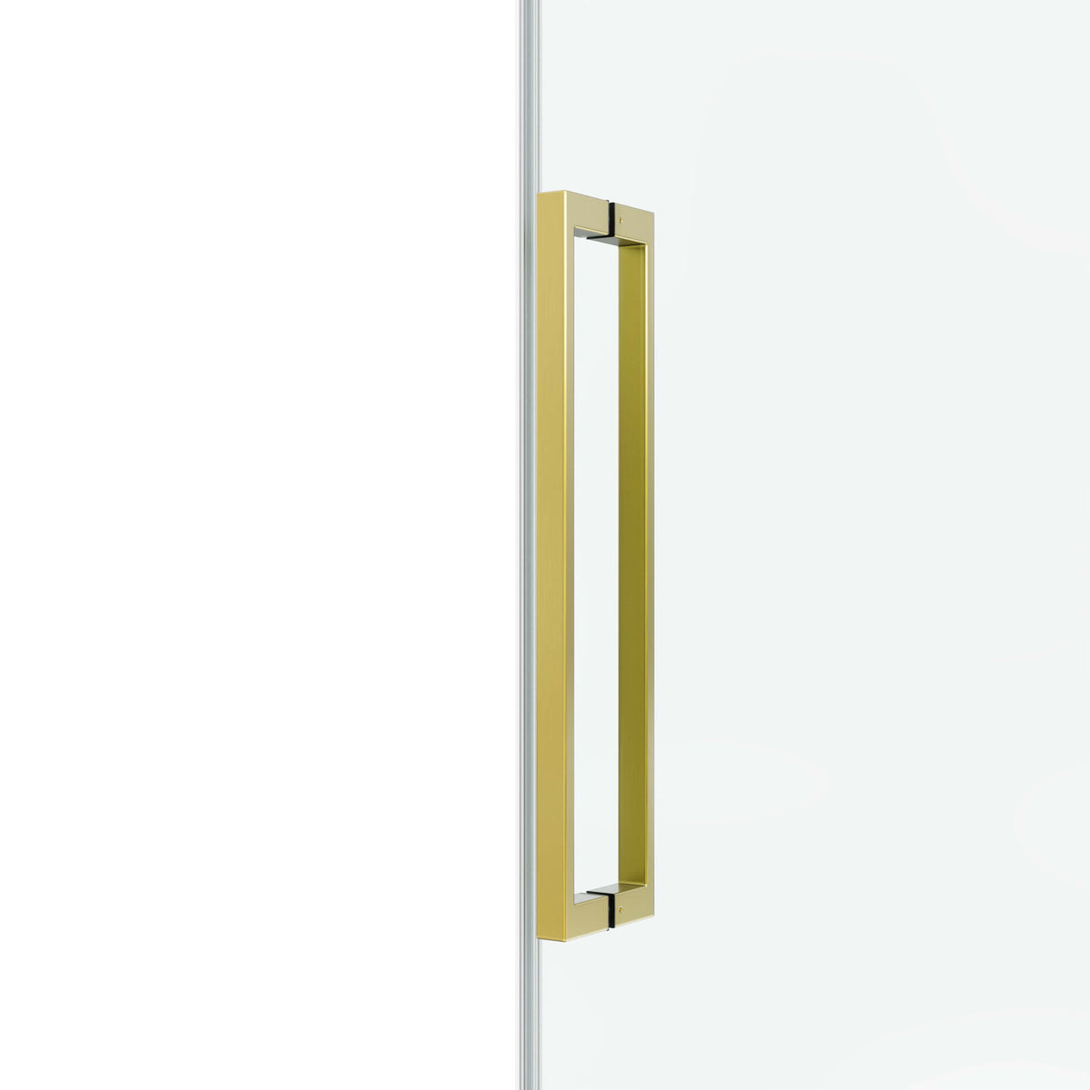 60 in. W × 76 in. H Frameless Sliding Shower Door with Fixed Panel