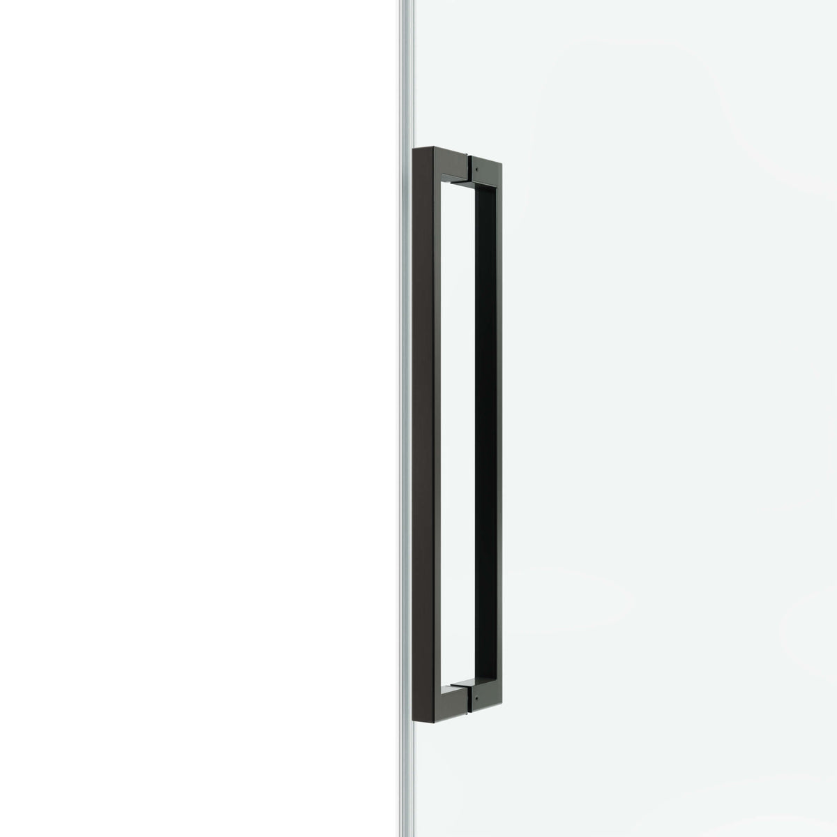 60 in. W × 76 in. H Frameless Sliding Shower Door with Fixed Panel