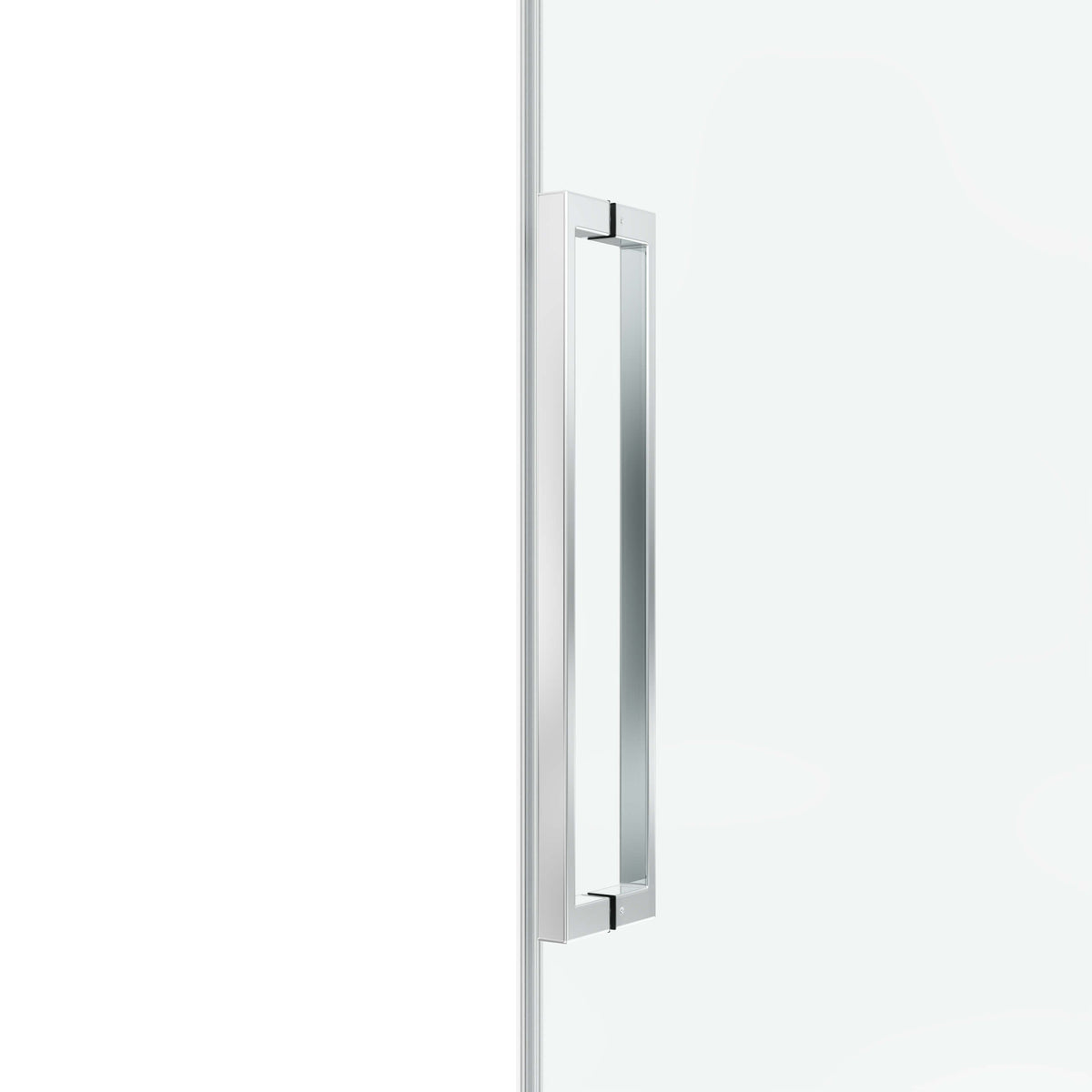 60 in. W × 76 in. H Frameless Sliding Shower Door with Fixed Panel