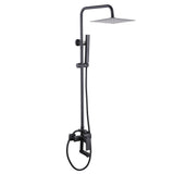 Wall-Mounted 3-Function Shower Kit with Jet & Spray Modes