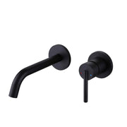Single-Handle Brass Basin Mixer Tap for 2-Hole Vanity Sinks