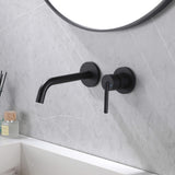  sink faucet matte black behind sink