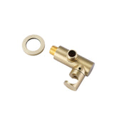 Solid Brass Wall Mount Handheld Shower Bracket Holder with Cover Plate