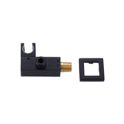 Solid Brass Wall-Mounted Handheld Shower Bracket Holder with Cover Plate