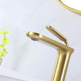 Commercial Lavatory Vanity Vessel Sink Faucet Tall Spout Deck Mount JK0066