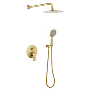 Minimalist Shower Faucet Set with Handheld Sprayer