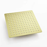 Rain Shower System with 10-Inch Head and 3-Function Handheld Solid Brass