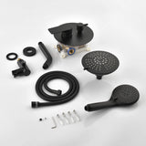 Bathroom Shower Faucet Set with 5-Function Rain Shower Head