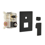 Rain Shower System with 4 Body Jets and Pressure Balanced Valve JK0084