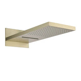 Modern Minimalist Wall Mounted 2-Function Rainfall & Waterfall Shower Head
