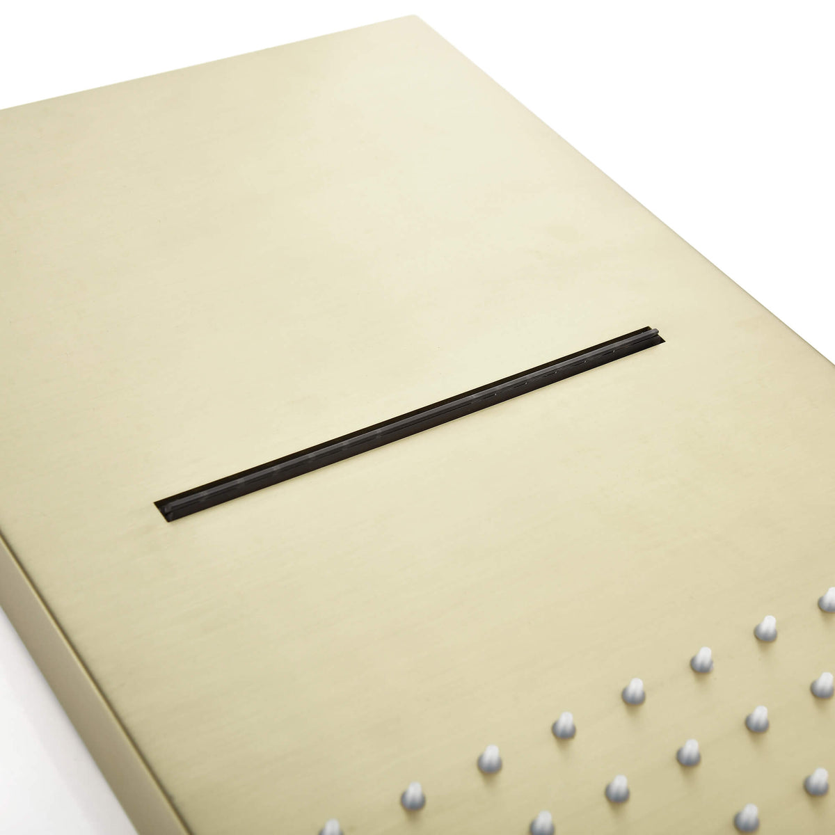 Modern Minimalist Wall-Mounted 2-Function Rainfall & Waterfall Shower Head