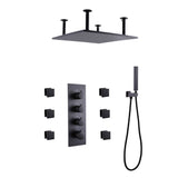 Three Functions Luxury Wall Mounted Bathroom Thermostatic Shower System JK0272