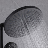 Shower Set with 10” Rainfall Head and 5-Setting Handheld Shower Head Combo