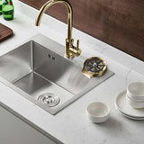 Glass Rinser for Kitchen Sink – Stainless Steel Cup Washer