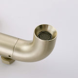 Shower System with Rainfall Head Handheld Spray and Tub Spout Adjustable Bracket