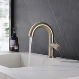 single hole bathroom sink faucet opening