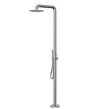 Outdoor Shower with Rain Shower and Handheld Shower Head for Outside/Poolside/Patio Drench Shower JK0158