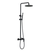 3-Function Rain Shower System with High Pressure Head and Adjustable Handheld Spray