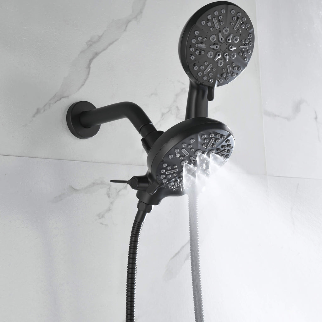 High Pressure Dual 2 in 1 Shower Faucet Set with Handheld Showerhead JK0192