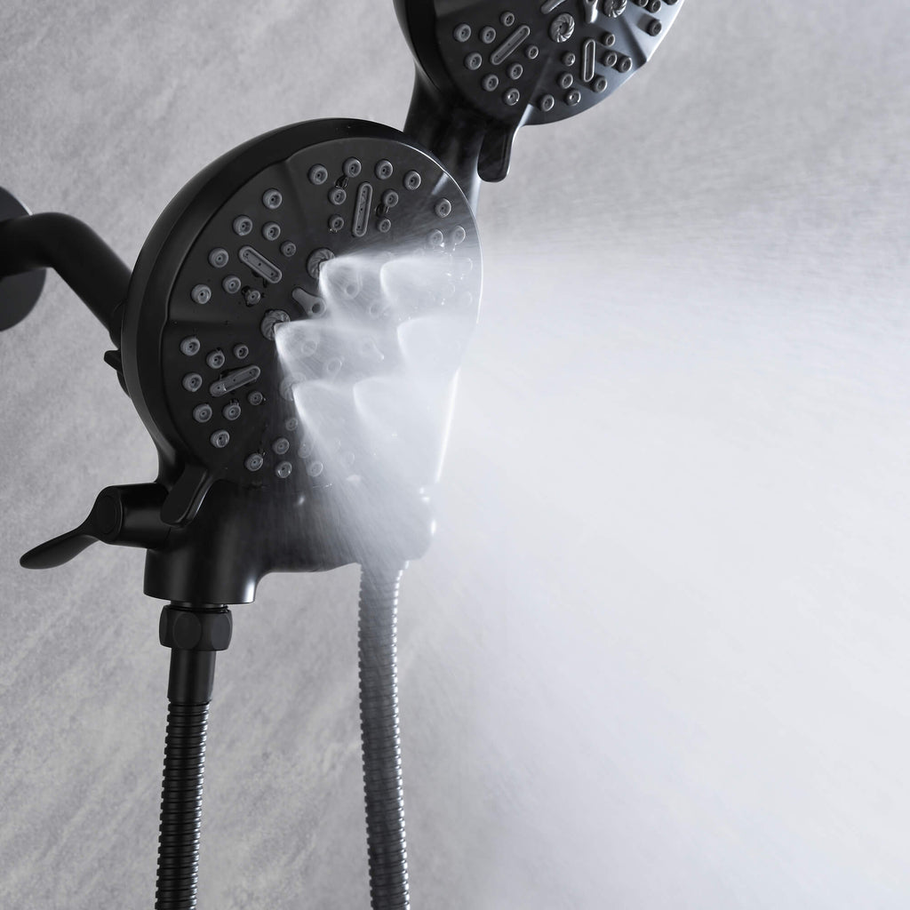 Dual 2 in 1 Shower Head Set with ABS Handheld Shower and Tub Spout JK0193