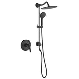 3-Spray Shower Set with 10″ Shower Head & Hand Sprayer
