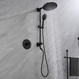 3-Spray Shower Set with 10″ Shower Head & Hand Sprayer