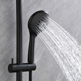 Wall Mount Shower System with 3 Spray Patterns Hand Shower and 10" Showerhead JK0194