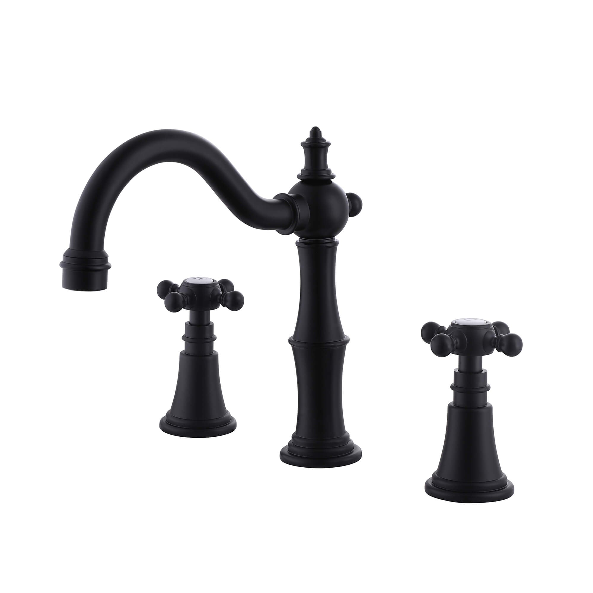 Timeless 3-Hole Deck Mount Sink Faucet with 2 Handles