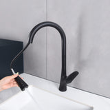 Kitchen Faucet with Pull Out Spray Dual Mode Nozzle Hot and Cold Kitchen Sink Mixer Tap JK0203