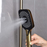 Wall-Mounted 4-Spray Shower Faucet Set Anti Scald Brass Thermostatic Shower System