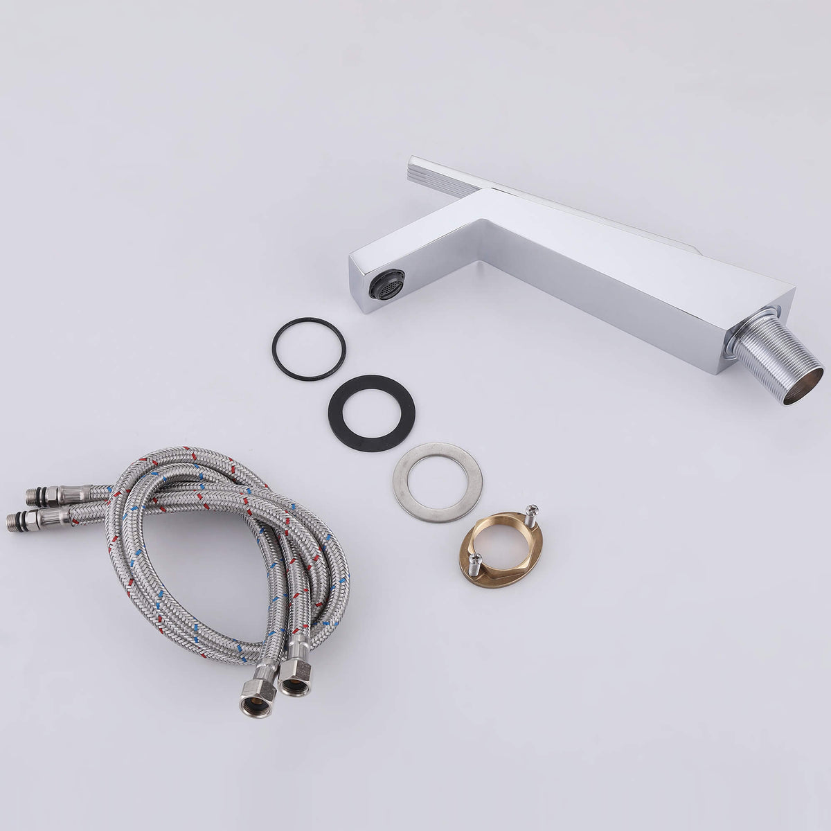 Modern Single-Hole Bathroom Basin Mixer Tap for Elegant Sinks
