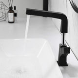 Pull-Out Bathroom Faucet with Dual-Mode Spray and Single Handle