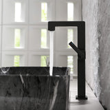 Open Frame Vessel Sink Faucet with Side Handle