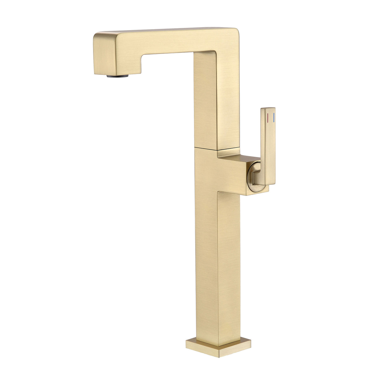Open Frame Vessel Sink Faucet with Side Handle