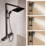 Rainfall Piano Key Digital Shower System with 3-Mode Hand Shower
