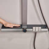Rainfall Piano Key Digital Shower System with 3-Mode Hand Shower