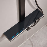 Rainfall Piano Key Digital Shower System with 3-Mode Hand Shower