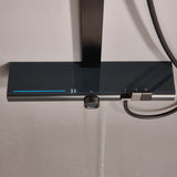 Rainfall Piano Key Digital Shower System with 3-Mode Hand Shower