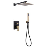 2-Function Shower Faucet Kit with Embedded Mixer Valve