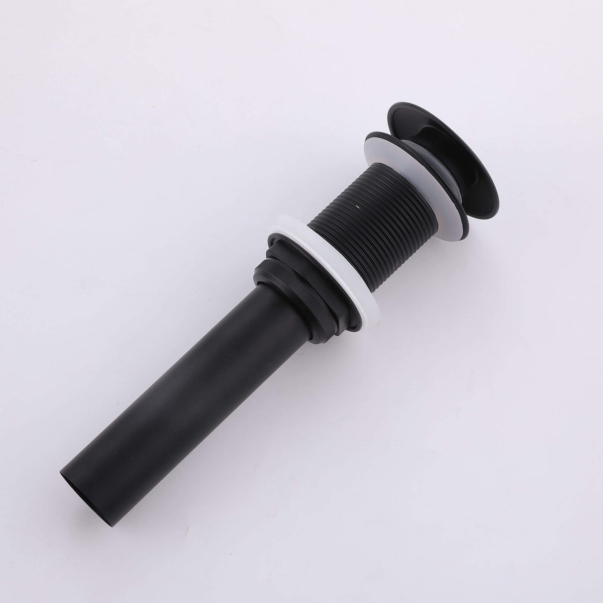 Wall-Mounted Bathroom Faucet with Drain Assembly Solid Brass Sink Mixer Set
