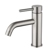 Solid Brass Single Handle Bathroom Faucet Modern Basin Mixer Tap