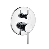 Shower System with 5-Setting Shower Head and 3-Setting Handheld Spray