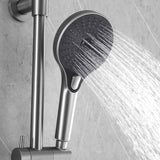 Shower System with Shower Head Hand Shower Slide Bar and Hose JK0113