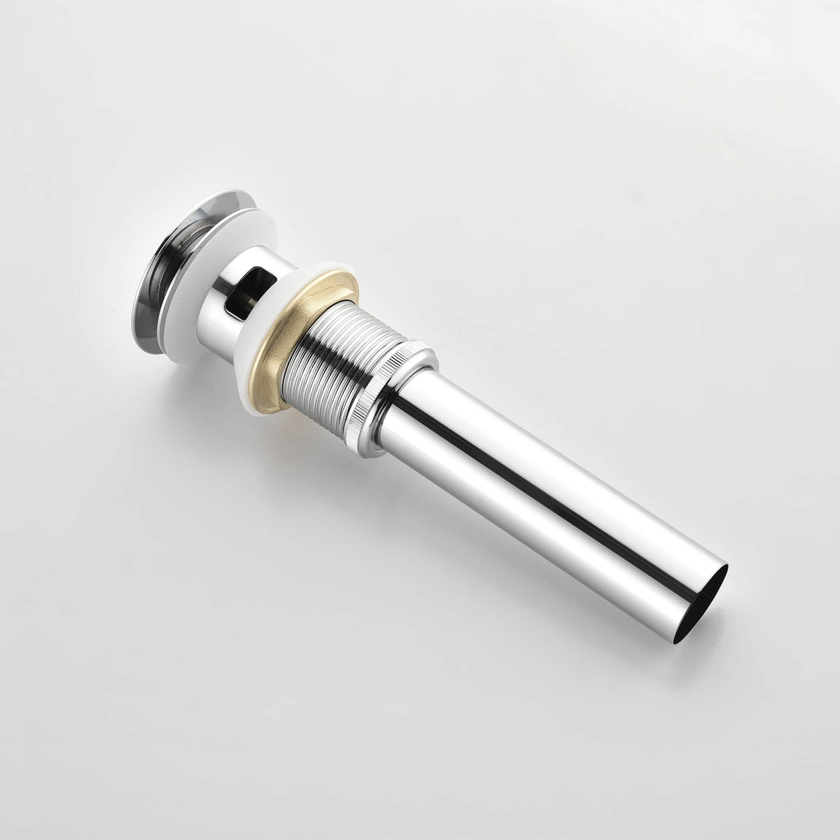 Widespread Bathroom Faucet with Dual Handles and Stainless Steel Pop-Up Drain
