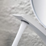 C-Shaped Sculptural Faucet with Open Lever Handle