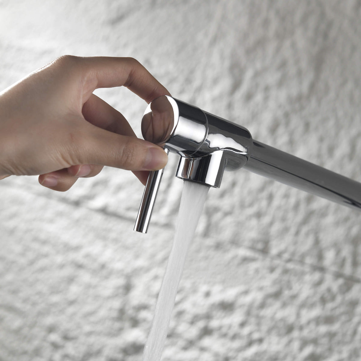 Countertop Pot Filler Faucet Solid Brass Folding Faucet with 2-Handle