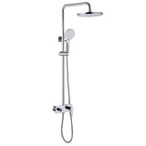 3-Function Exposed Tub Shower System with 3-Mode Hand Shower