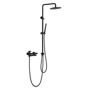 Adjustable 3-Function Shower System with Foldable Tub Spout
